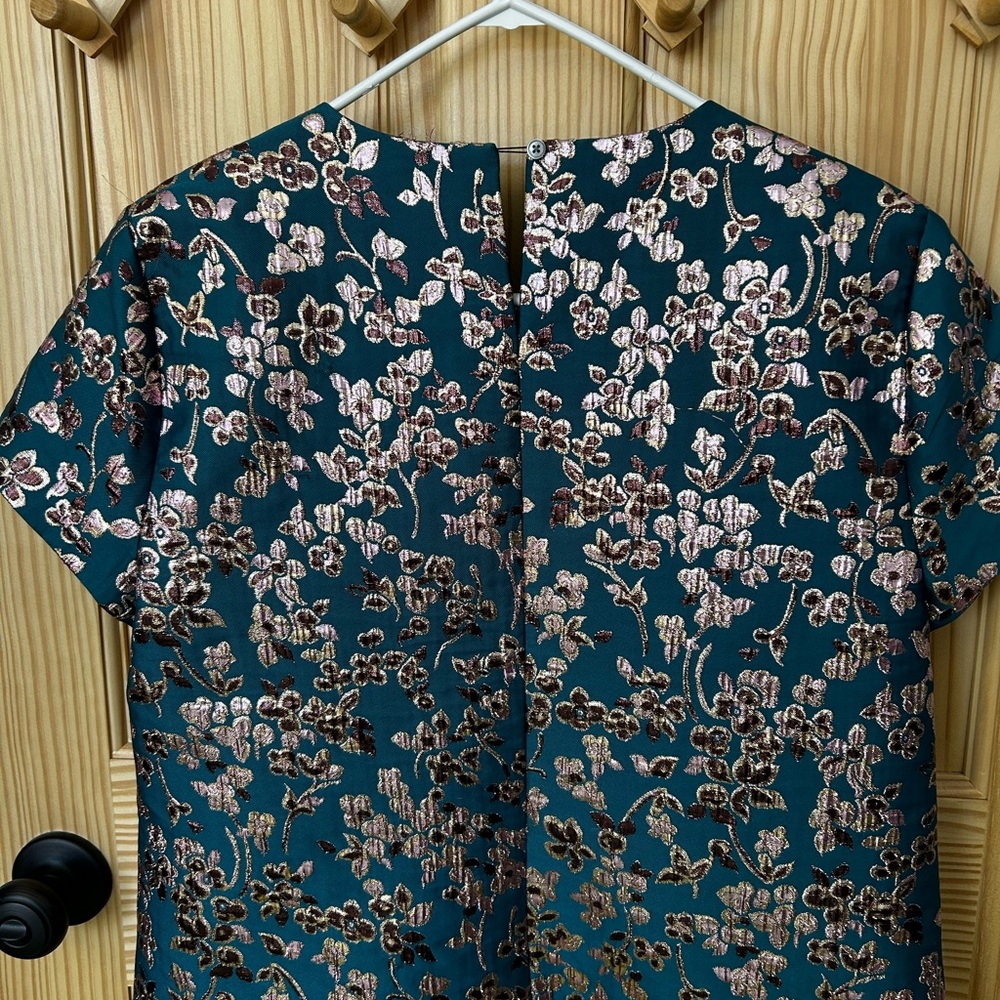 Floral Brocade Shirt J Crew Collection - Picture 2 of 11